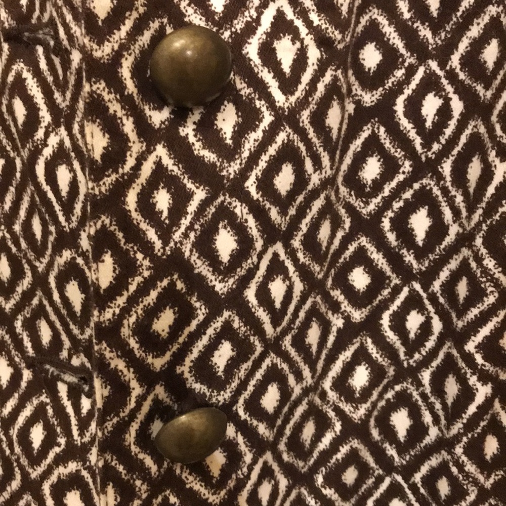 Ruby Rd Brown and White jacket - Picture 6 of 6
